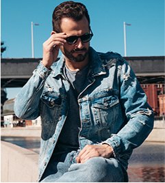 Open Denim Shirt