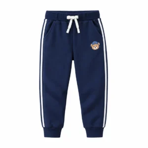 Kids Premium Fleece Tracksuit – Navy