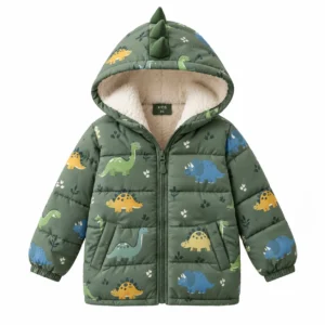 Kids Lightweight Quilted Vest – Grey